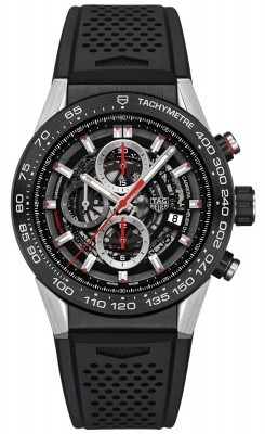 AAA Replica Tag Heuer Carrera Caliber Heuer 01 Skeleton 45mm Mens Watch car2a1z.ft6044